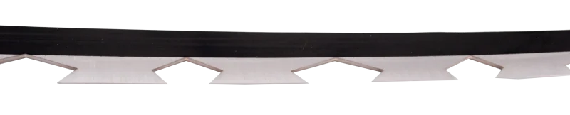 Katana S0274 de Demon Slayer Katana empuñada por Inosuke Hashibira réplica no oficial de 101 cm hoja de acero, la hoja está dentada, mango con encordado blanco, vaina con encordado blanco. Ref. S0274 - Imagen 2