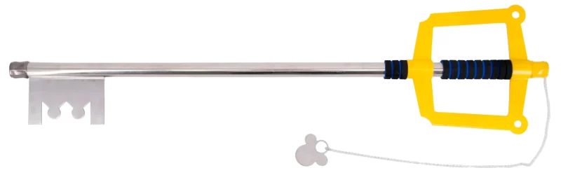 Espada Llave S0324 de Sora de Kingdom Hearts, llave espada de Sora de 90 cm, realizada en metal, mango con espuma para un mejor agarre. Ref. S0324