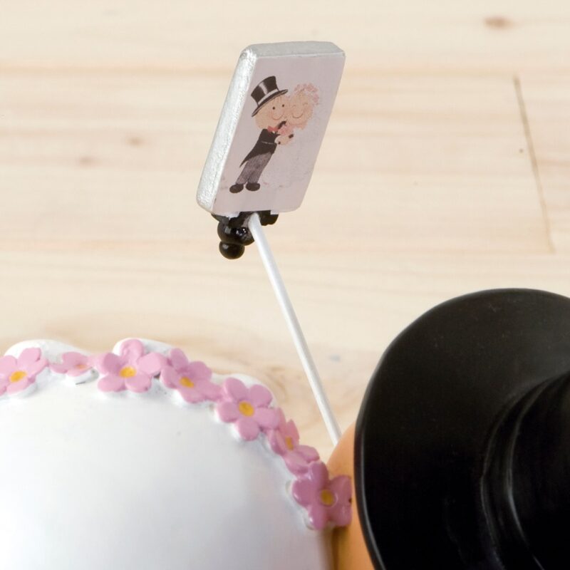 Figura pastel Pit & Pita foto selfie16cm. - Imagen 2