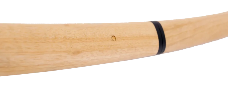 Shirasaya Funcional S5002 de 105 cm hoja de acero al carbono AISI 1045 con filo, con vaina y mango de madera clara, con caja de madera forrada de tejido decorativo de presentación. Ref. S5002