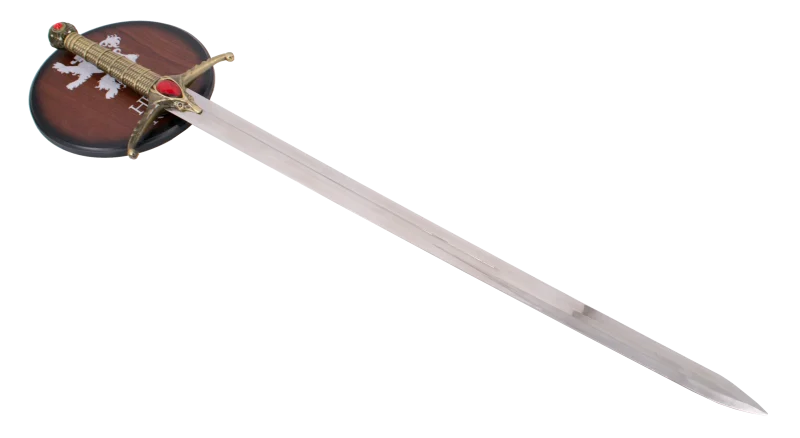 Espada 10535 Modelo de Widow's Wail o Hacedor de viudas, Modelo No oficial, con un tamaño total 108cm, hoja de acero. Con soporte. Ref. 10535