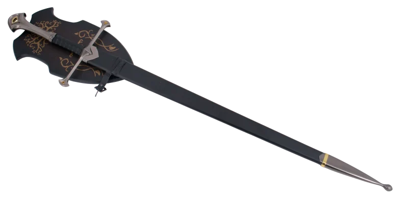 Espada 11013A Modelo de Andúril, replica No oficial con soporte - El Señor de los anillos Ref. 11013A