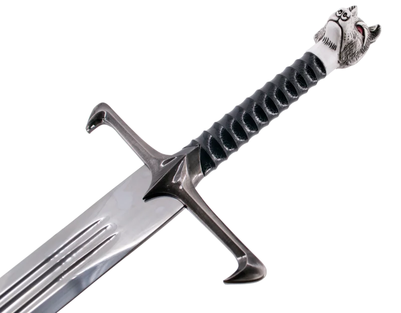 Espada 15791 Modelo de Garra de Jonh Nieve, Modelo No oficial, con un tamaño total 107cm, hoja de acero. Con soporte. Ref. 15791