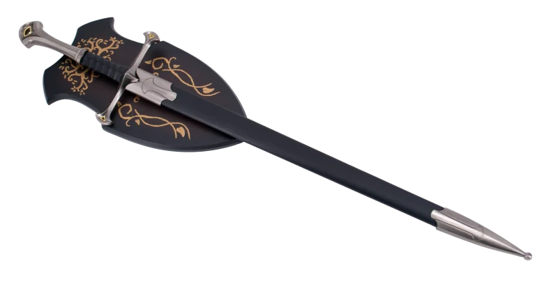 Espada S0202 Modelo de Andúril, replica No oficial Con soporte. - El Señor de los anillos Ref. S0202