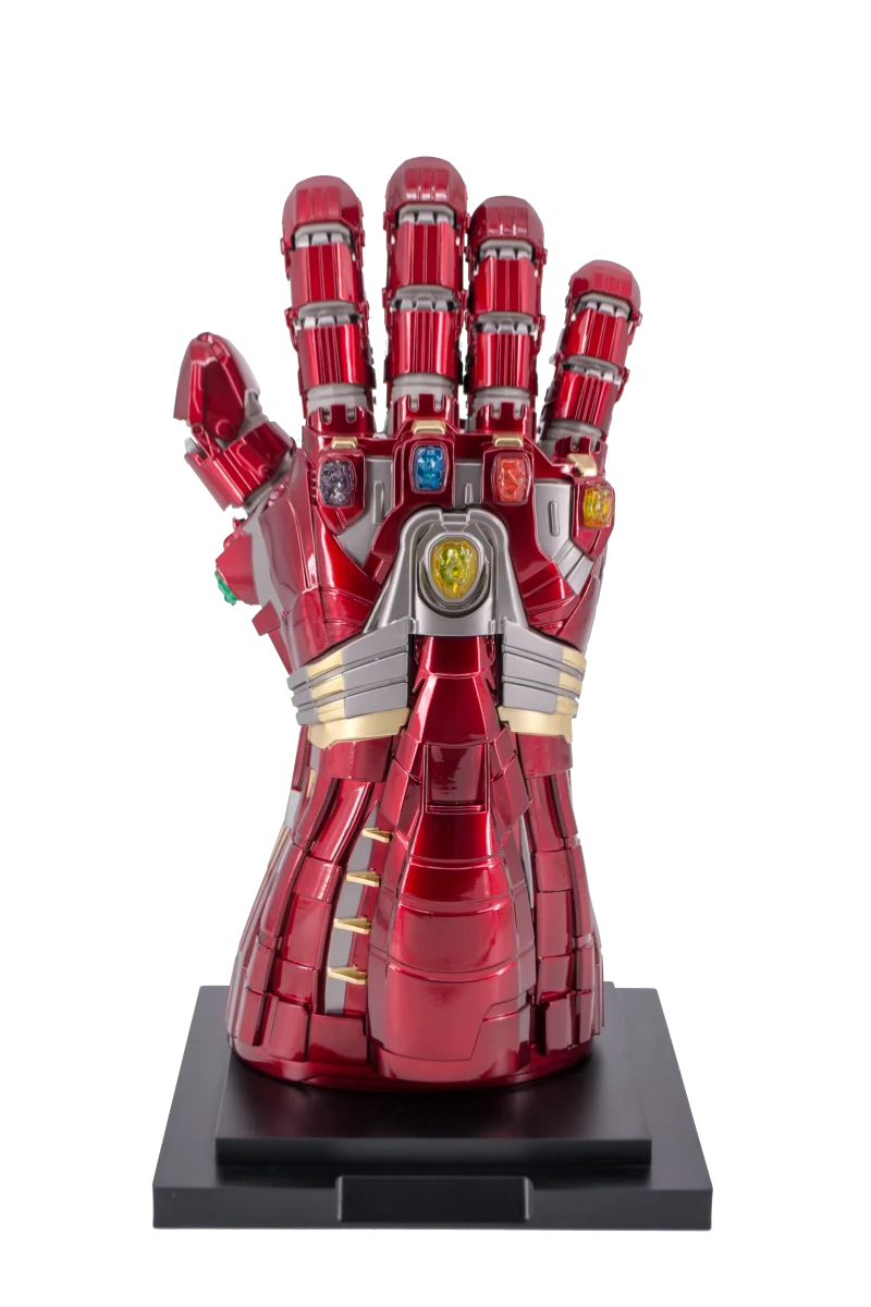 Guante Nano Guantelete del Infinito de Iron Man metálico. Réplica No oficial