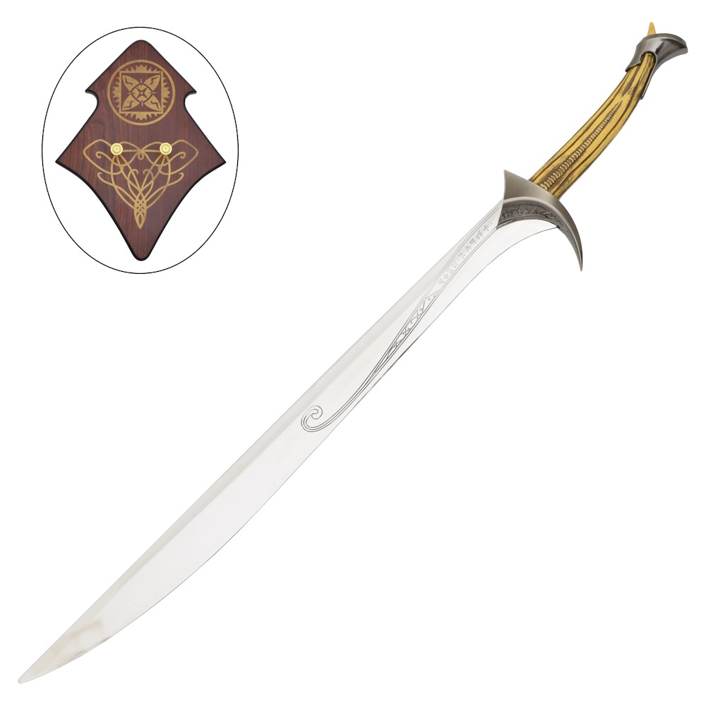 Orcrist Espada de Thorin Escudo de Roble El Hobbit – Replica No oficial