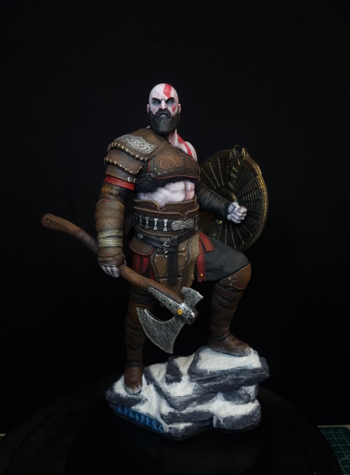Figura de Resina de Kratos - God Of War