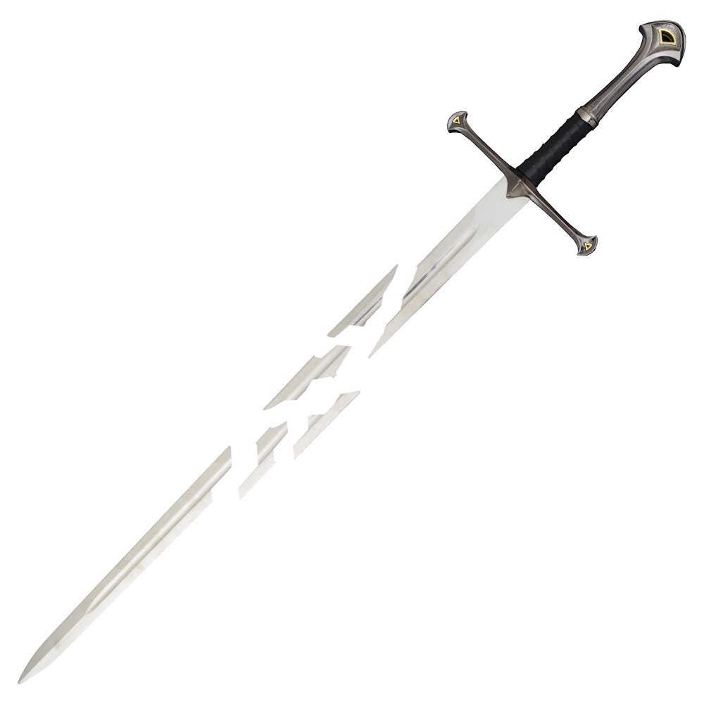 Espada rota Nársil / Fragmentos de Nársil - El señor de los Anillos