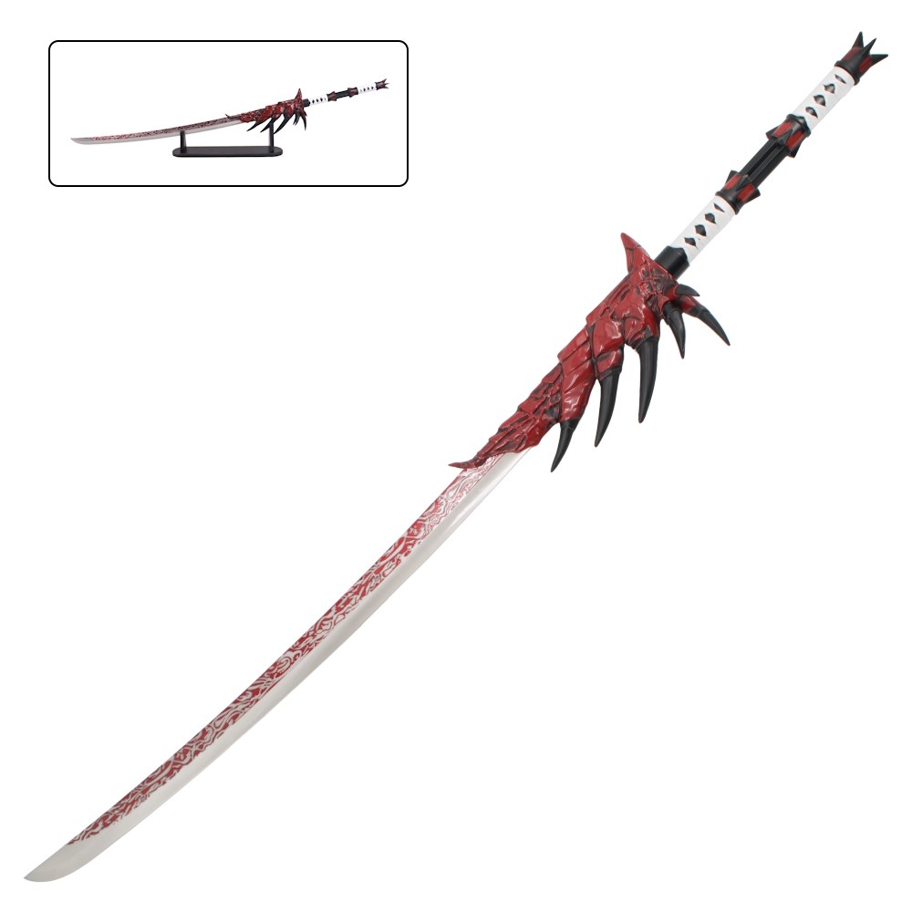 Espada Hoja Wyvern de Rathalos "Sangre" I de Monster Hunter World
